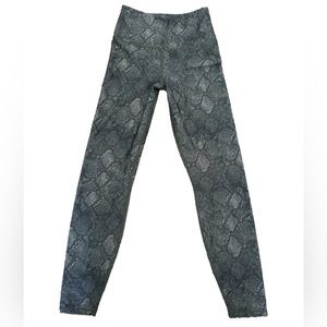 Good American Snake Print Legging 7/8 Length, size 0